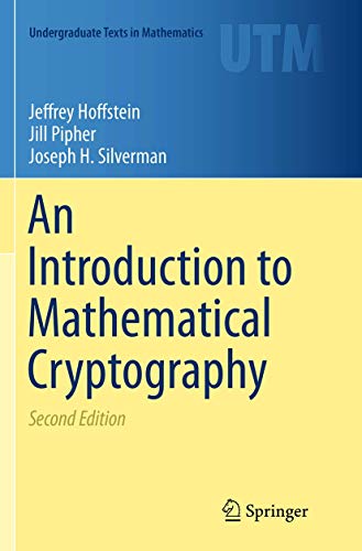 Stock image for An Introduction to Mathematical Cryptography (Undergraduate Texts in Mathematics) for sale by Textbooks_Source