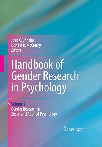 9781493939428: Handbook of Gender Research in Psychology: Volume 2: Gender Research in Social and Applied Psychology
