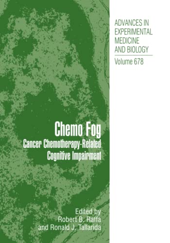 9781493940998: Chemo Fog: Cancer Chemotherapy-Related Cognitive Impairment: 678 (Advances in Experimental Medicine and Biology)