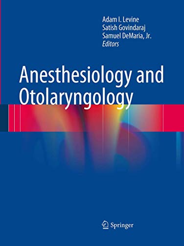 9781493941162: Anesthesiology and Otolaryngology