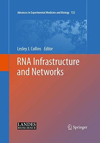 9781493942541: RNA Infrastructure and Networks: 722 (Advances in Experimental Medicine and Biology)