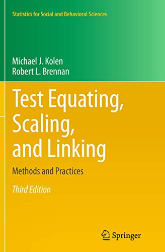 Beispielbild fr Test Equating, Scaling, and Linking: Methods and Practices (Statistics for Social and Behavioral Sciences) zum Verkauf von GF Books, Inc.