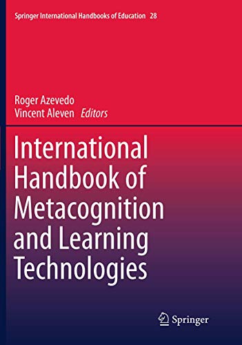 9781493951277: International Handbook of Metacognition and Learning Technologies: 28 (Springer International Handbooks of Education)