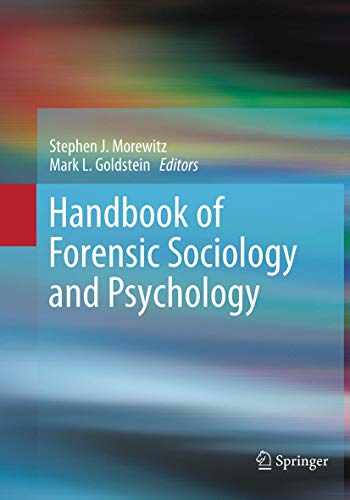 9781493951338: Handbook of Forensic Sociology and Psychology