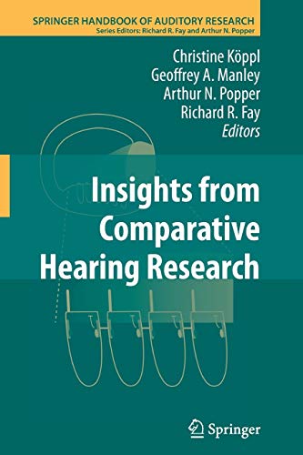 Stock image for Insights from Comparative Hearing Research for sale by Ria Christie Collections