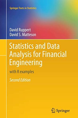 Stock image for Statistics and Data Analysis for Financial Engineering: with R examples for sale by Basi6 International