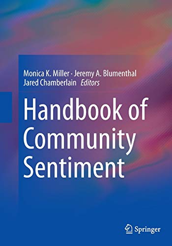 9781493955077: Handbook of Community Sentiment