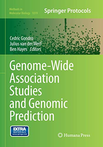 Beispielbild fr Genome-Wide Association Studies and Genomic Prediction (Methods in Molecular Biology, 1019) zum Verkauf von Books Unplugged