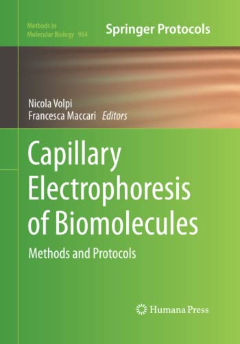 Stock image for Capillary Electrophoresis of Biomolecules : Methods and Protocols for sale by Ria Christie Collections