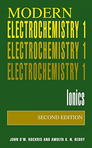 Stock image for Modern Electrochemistry 2Ed Vol 1 Lonics (Pb 2018) for sale by GF Books, Inc.