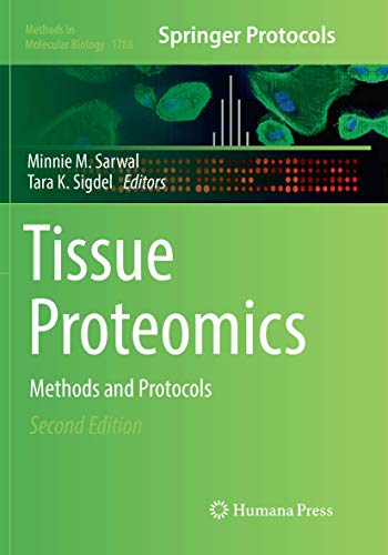 Stock image for Tissue Proteomics: Methods and Protocols: 1788 (Methods in Molecular Biology) for sale by Homeless Books