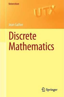 Stock image for Discrete Mathematics (Universitext) [Special Indian Edition - Reprint Year: 2020] for sale by Mispah books