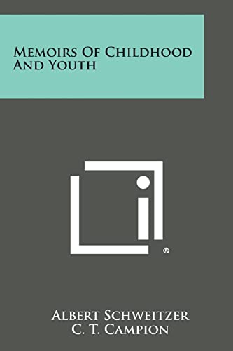 Stock image for Memoirs of Childhood and Youth for sale by Lucky's Textbooks