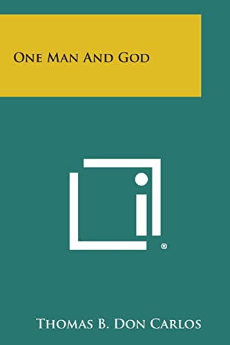 Imagen de archivo de One Man and God a la venta por ThriftBooks-Atlanta