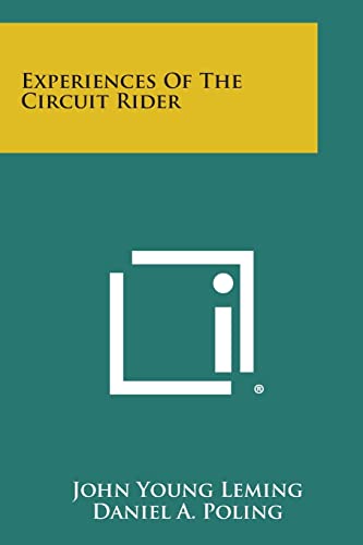 Stock image for Experiences of the Circuit Rider for sale by Lucky's Textbooks