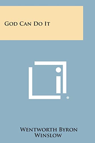 Imagen de archivo de God Can Do It a la venta por Lucky's Textbooks