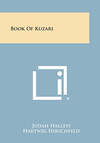 Stock image for Book of Kuzari for sale by PBShop.store US