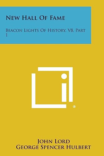 Stock image for New Hall of Fame: Beacon Lights of History, V8, Part 1 for sale by Lucky's Textbooks