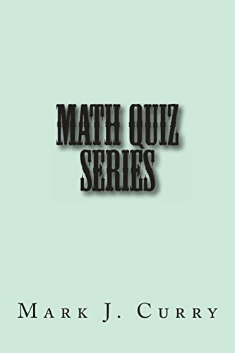 9781494259846: Math Quiz Series