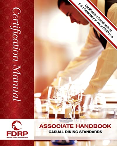 Imagen de archivo de Associate Handbook: Casual Dining Standards a la venta por THE SAINT BOOKSTORE