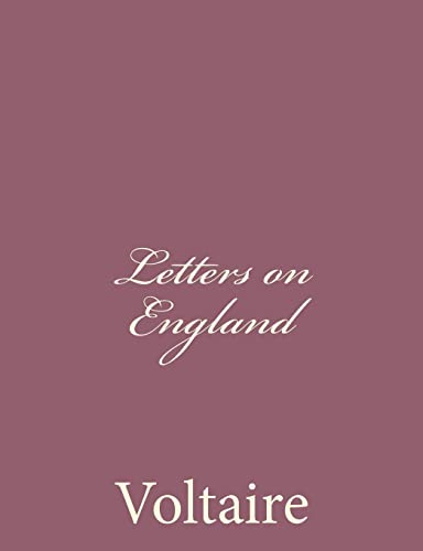 Stock image for Letters on England for sale by THE SAINT BOOKSTORE