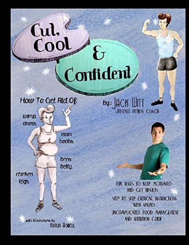 Beispielbild fr Cut, Cool, and Confident: How to get rid of Beer Belly, Chicken Legs, Wimp Arms, and Man Boobs. And much, much more! zum Verkauf von THE SAINT BOOKSTORE