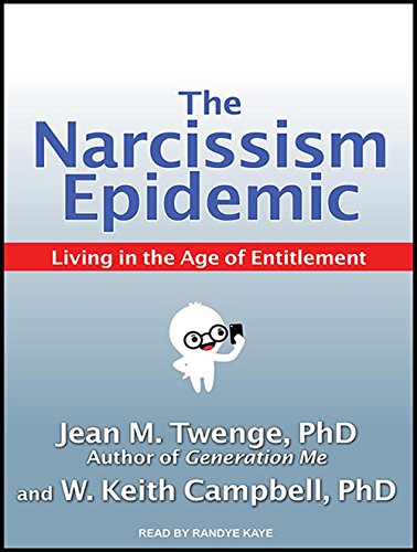 Beispielbild fr The Narcissism Epidemic: Living in the Age of Entitlement zum Verkauf von HPB-Diamond