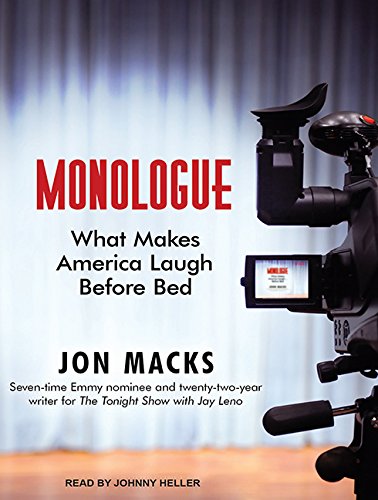 Stock image for Monologue: What Makes America Laugh Before Bed for sale by BombBooks
