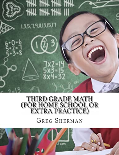 9781494721459: Third Grade Math (For Home School or Extra Practice)