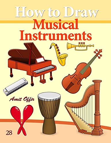 Beispielbild fr How to Draw Musical Instruments: Drawing Books for Beginners: Volume 28 (How to Draw Comics) zum Verkauf von WorldofBooks