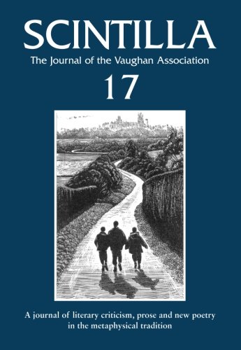 Beispielbild fr Scintilla 17: The Journal of The Vaughan Association (Scintilla: The Journal of the Vaughan Association) zum Verkauf von AwesomeBooks