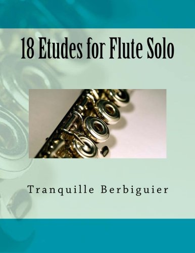 Imagen de archivo de 18 Etudes for Flute Solo a la venta por Revaluation Books