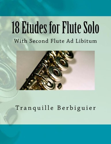 Imagen de archivo de 18 Etudes for Flute Solo: With Second Flute Ad Libitum a la venta por Revaluation Books