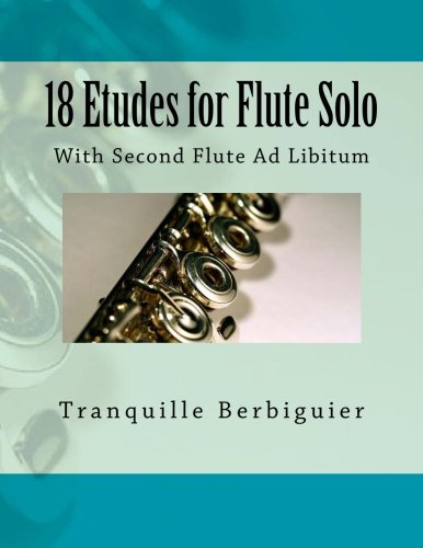 Stock image for 18 Etudes for Flute Solo: With Second Flute Ad Libitum for sale by Revaluation Books