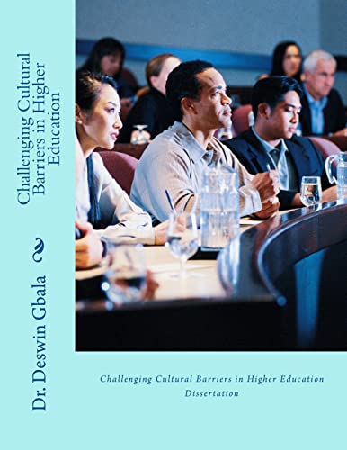 Stock image for Challenging Cultural Barriers in Higher Education for sale by THE SAINT BOOKSTORE