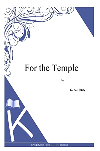 9781494864040: For the Temple