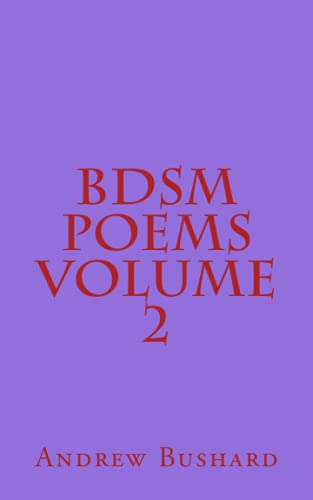 Beispielbild fr Bdsm Poems: Vol 2 zum Verkauf von Revaluation Books