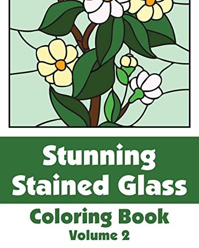 Stock image for Stunning Stained Glass Coloring Book (Volume 2) (Art-Filled Fun Coloring Books) for sale by Lucky's Textbooks