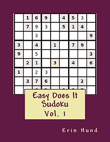 Imagen de archivo de Easy Does It Sudoku Vol. 1 a la venta por THE SAINT BOOKSTORE