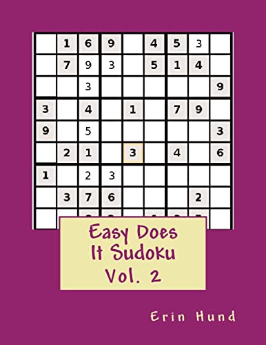Beispielbild fr Easy Does It Sudoku Vol. 2 zum Verkauf von THE SAINT BOOKSTORE
