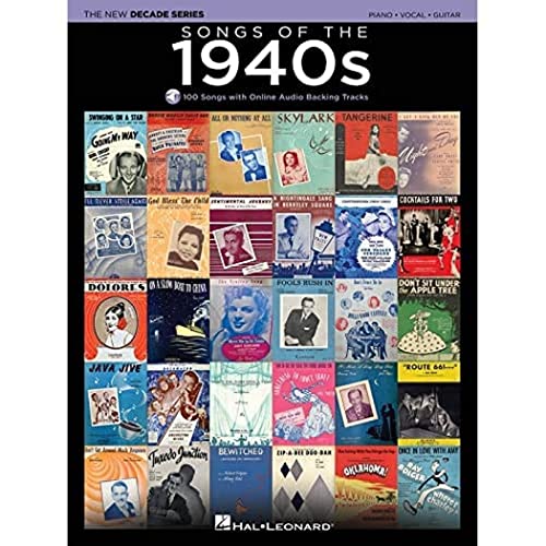 9781495000294: Songs of the 1940s: The New Decade Series with Online Play-Along Backing Tracks