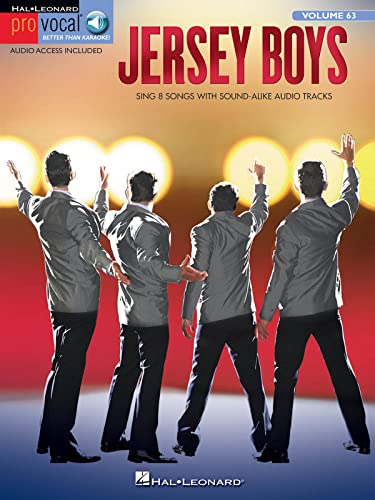 9781495000799: Jersey boys +enregistrements online: Pro Vocal Men's Edition Volume 63 (Hal Leonard Pro Vocal)