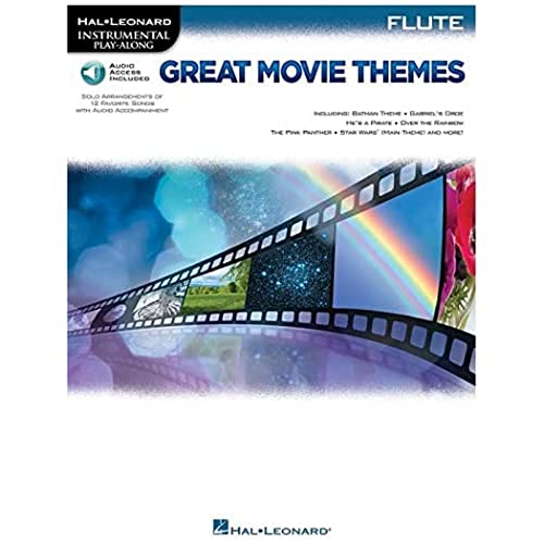 9781495005534: Great movie themes: instrumental p-a flute flute traversiere +enregistrements online: Instrumental Play-Along (Hal Leonard Instrumental Play-along)