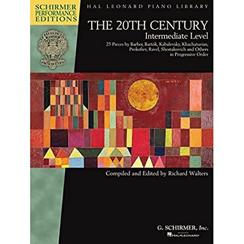 Beispielbild fr The 20th Century - Intermediate Level: 25 Pieces by Barber, Bartok, Kabalevsky, Khachaturian, Prokofiev, (Schirmer Performance Editions: Hal Leonard Piano Library) zum Verkauf von BooksRun