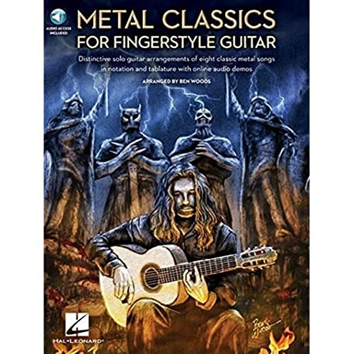 9781495010354: Metal classics for fingerstyle guitar +enregistrements online