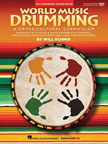 Beispielbild fr World Music Drumming: Teacher/Dvd-Rom 20Th Anniversary Edition zum Verkauf von BooksRun