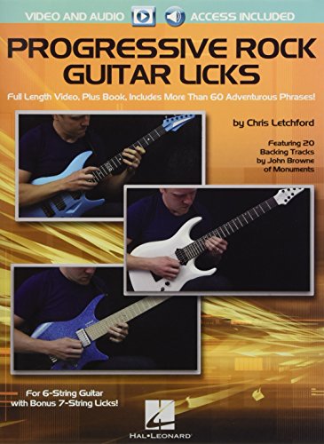 9781495011573: Progressive Rock Guitar Licks