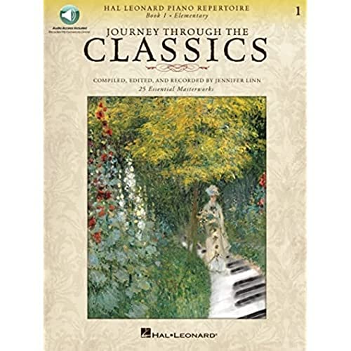 Beispielbild fr Journey Through the Classics: Book 1 Elementary: Hal Leonard Piano Repertoire Book with Audio Access Included (Hal Leonard Piano Repertoire: Journey Through the Classics) zum Verkauf von SecondSale