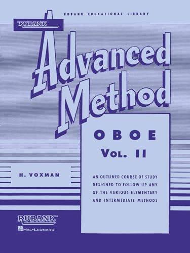 Imagen de archivo de Rubank Advanced Method - Oboe Vol. 2 a la venta por HPB Inc.