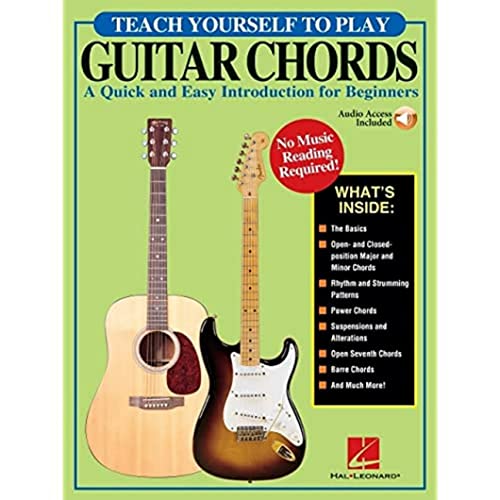 Stock image for Teach Yourself to Play Guitar Chords - A Quick and Easy Introduction for Beginners (Book/Online Audio) for sale by HPB-Ruby